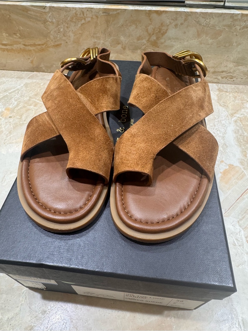 Rag & Bone Gia Toe Loop Sandal US 8 - Picture 5 of 10